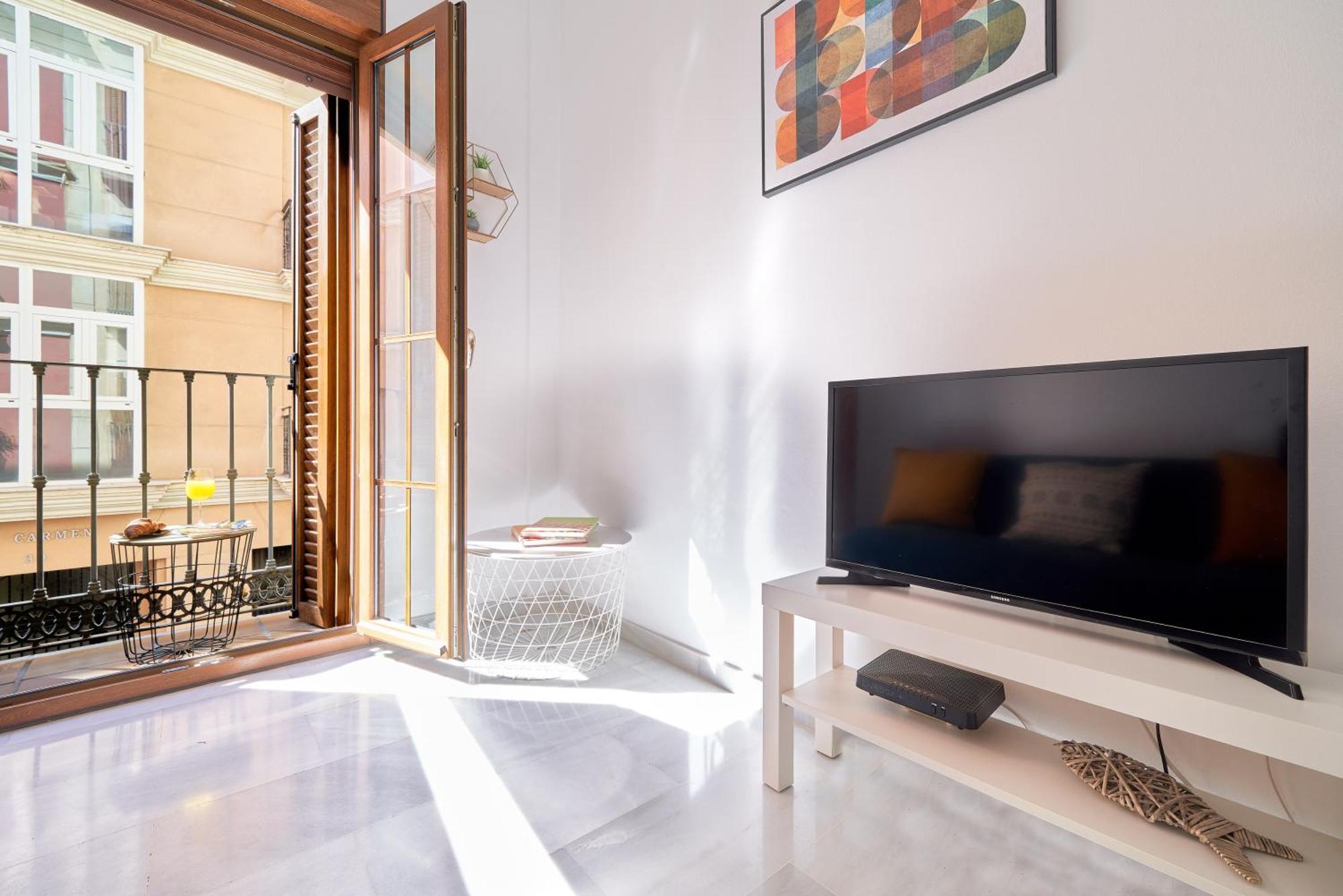 Apartamento En El Centro, Tranquilo Y Luminoso Malaga Bagian luar foto